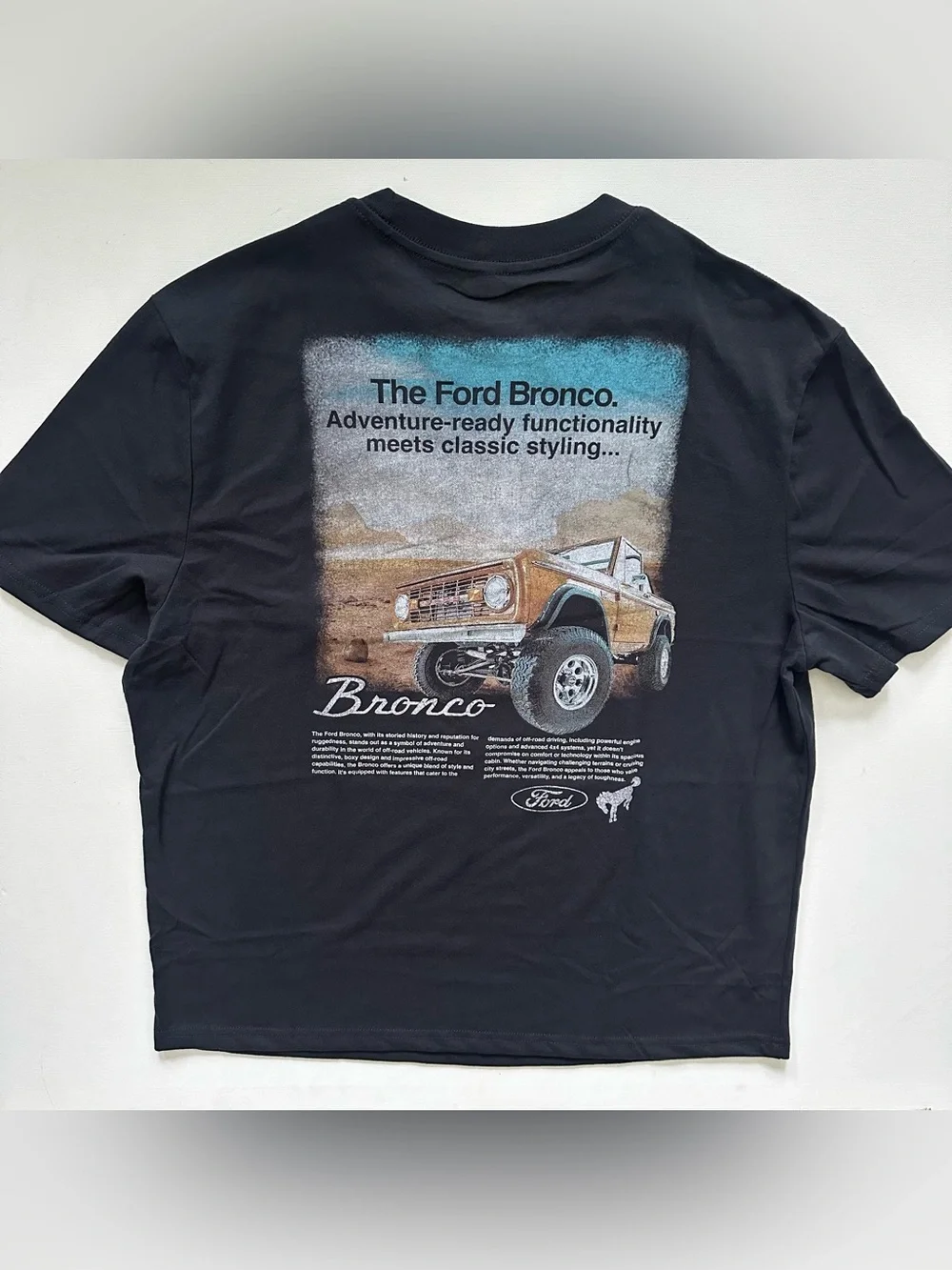 Ford Bronco Short Sleeve Graphic T-Shirt Size L Men - Picture 6 of 8